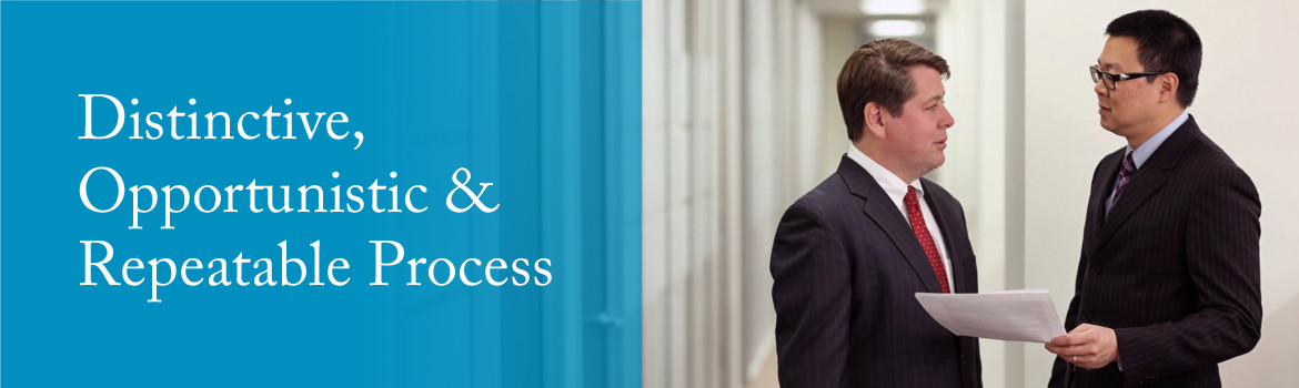 Distinctive, Opportunistic & Repeatable Process